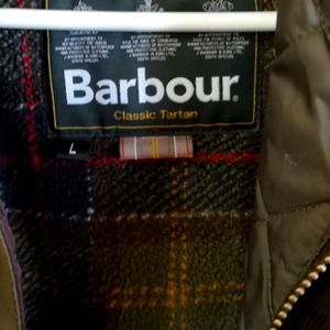 Barbour Classic Tartan jacket.